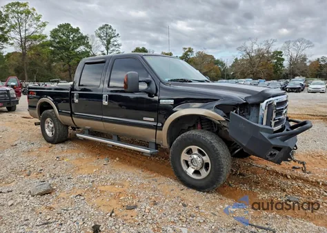 2005 Ford F250 Super Duty из США, поврежденный, VIN 1FTSW21P35EC62314